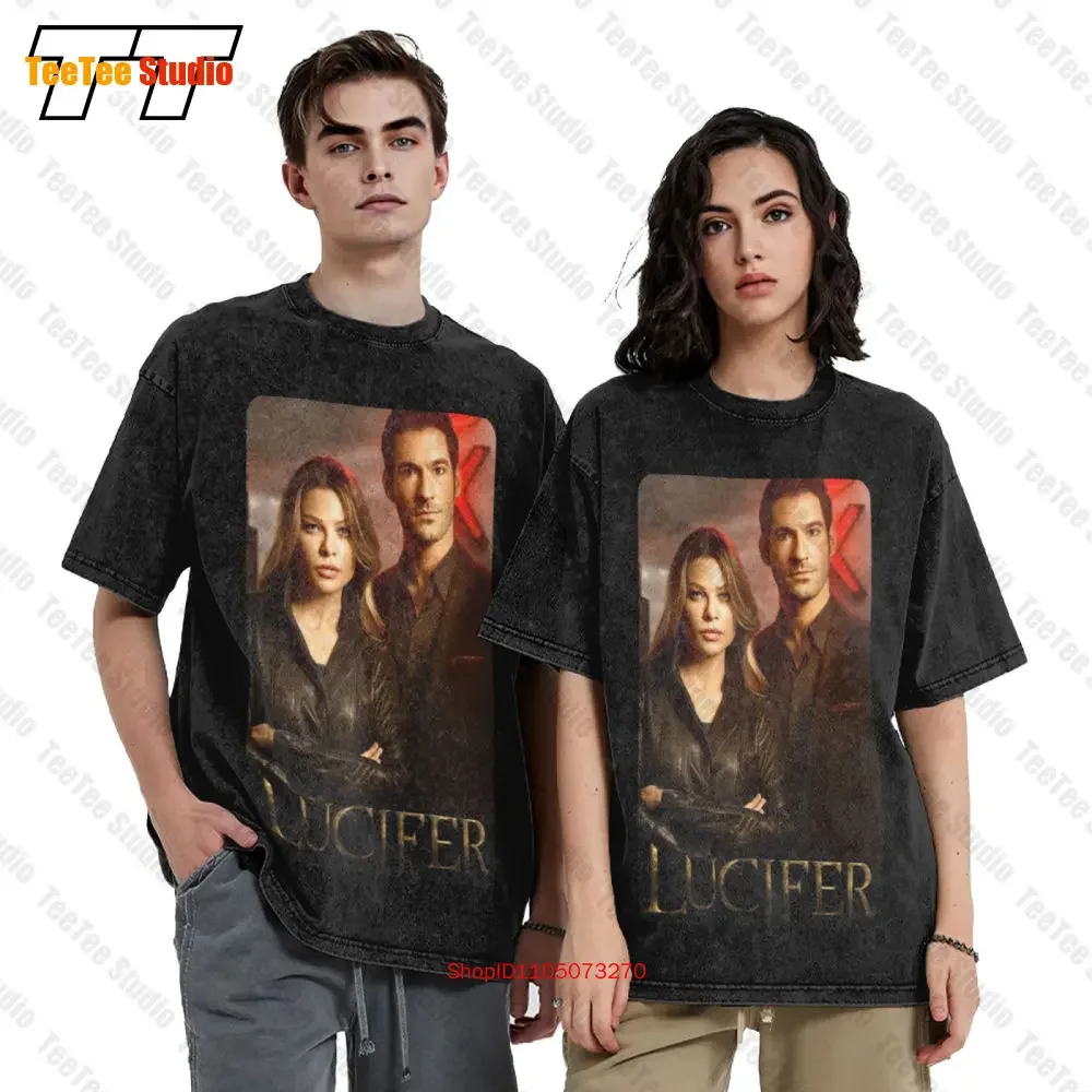 Judian Lucifer Vintage Oversized T-Shirt B6UR