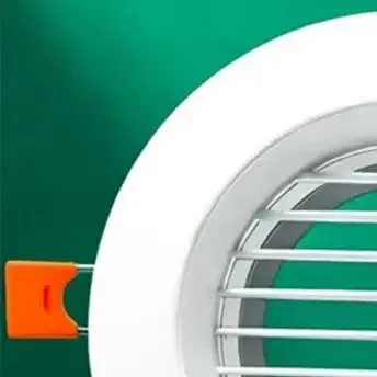 

ABS Air Conditioner Disc Ceiling Air Outlet Wall Exhaust Cap Ventilation Cover With Spring Clips For 75mm 100mm Duct