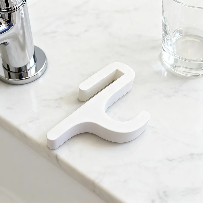 Ganchos modernos para porta de chuveiro, sem perfuração, toalha/rago de chuveiro, suporte de roupas para roupões, pijamas, roupões de banho, acessórios de banheiro