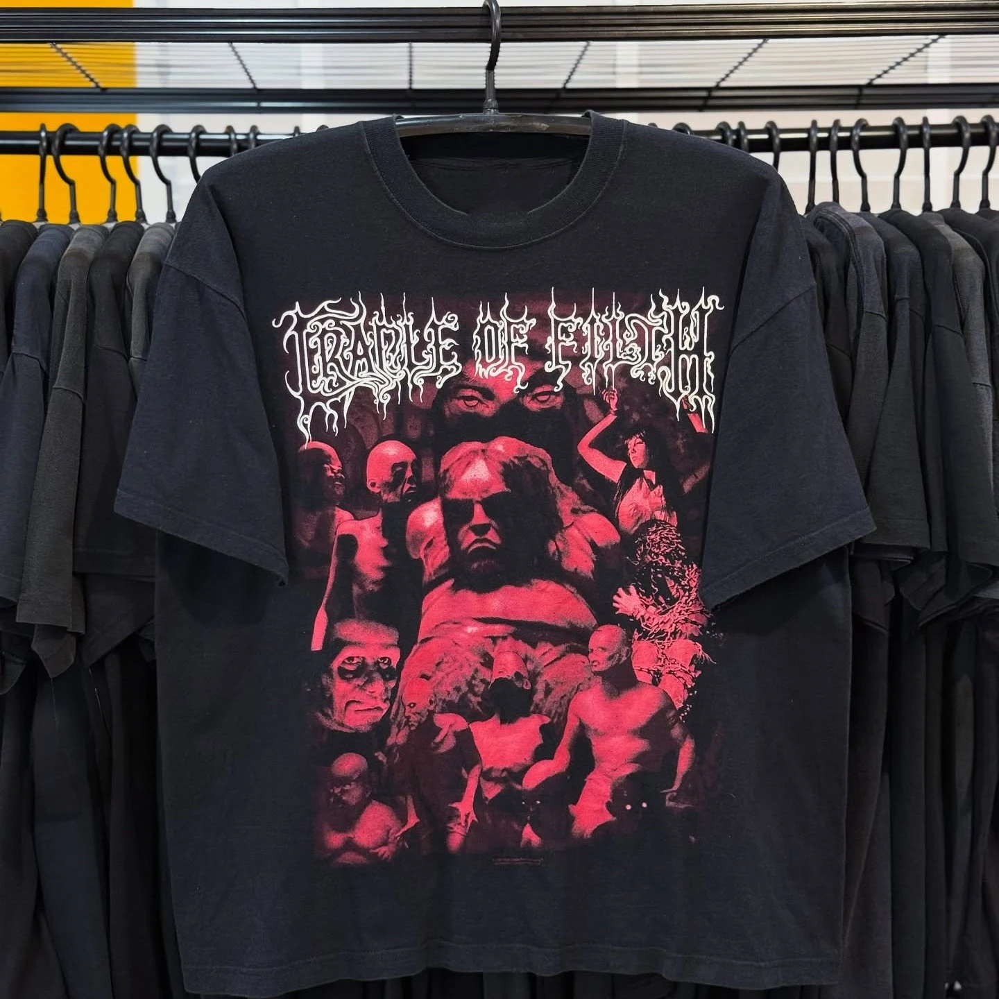 Cradle of Filth From The Cradle To Enslave Band Graphic T-Shirt Cotton Men Women Streetwear Tee