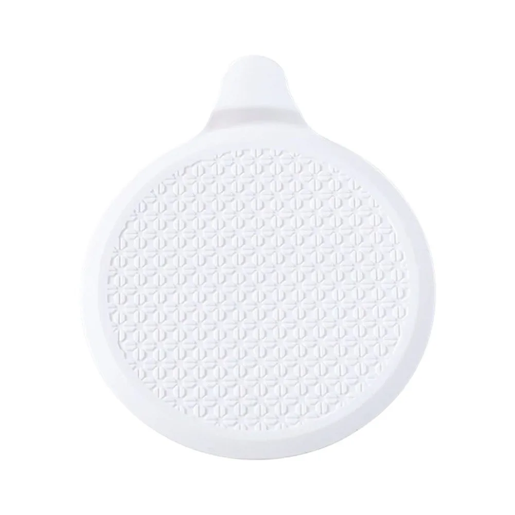 Set of 3 Reusable Silicone Drain Stoppers for Bathroom Sink and Shower with Suction Seal and Smell Blocking Design