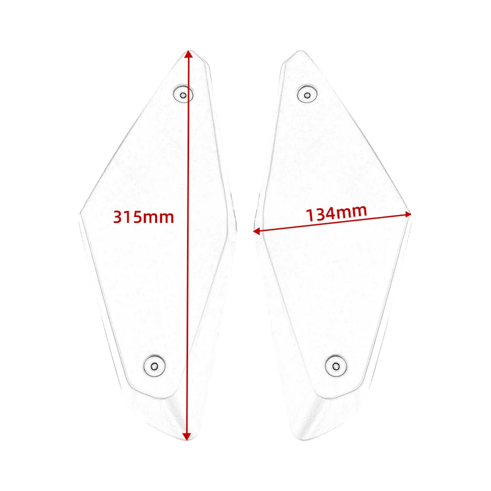 Tampa do painel lateral do quadro da motocicleta, protetor Shell, acessórios do Bodykit da carenagem, HONDA CB650R, 2019, 2020, 2021, 2022, 2023