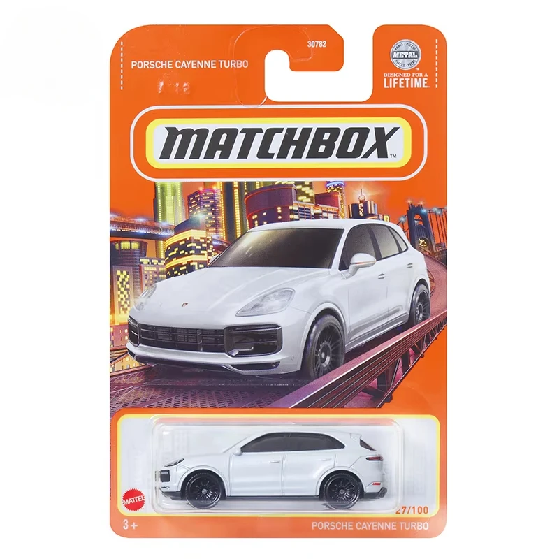 Original Mattel Toys Matchbox Car 1/64 Diecast Nouveu Porsche Cayenne Turbo Vehicle Model Toy for Boys Collection Birthday Gift