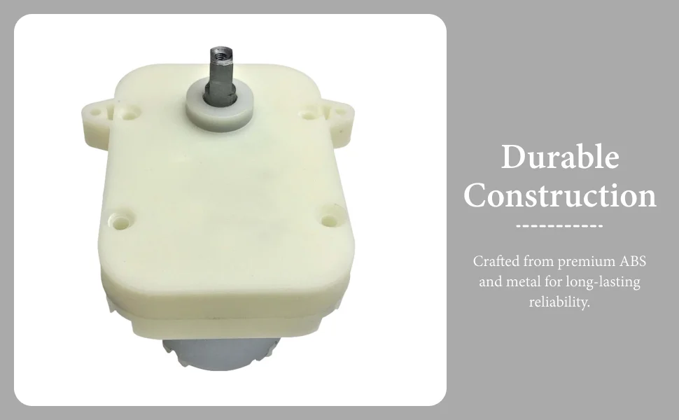 Electric Reduction Motor for Display Stand Watch Box Rotation ABS Material Compact Efficient Power