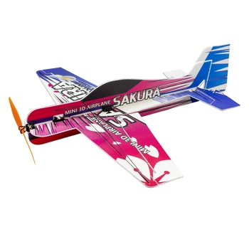 Real hawk PP magic board micro 3D indoor airplane SAKURA light airplane kit RC plane RC model hobby toy hot sell RC airplane