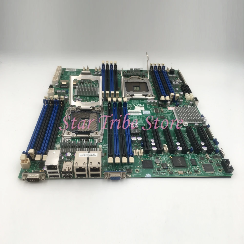 X79 Dual-Way LGA2011 Motherboard E5-2600 V1 V2 X9DRD-7LN4F