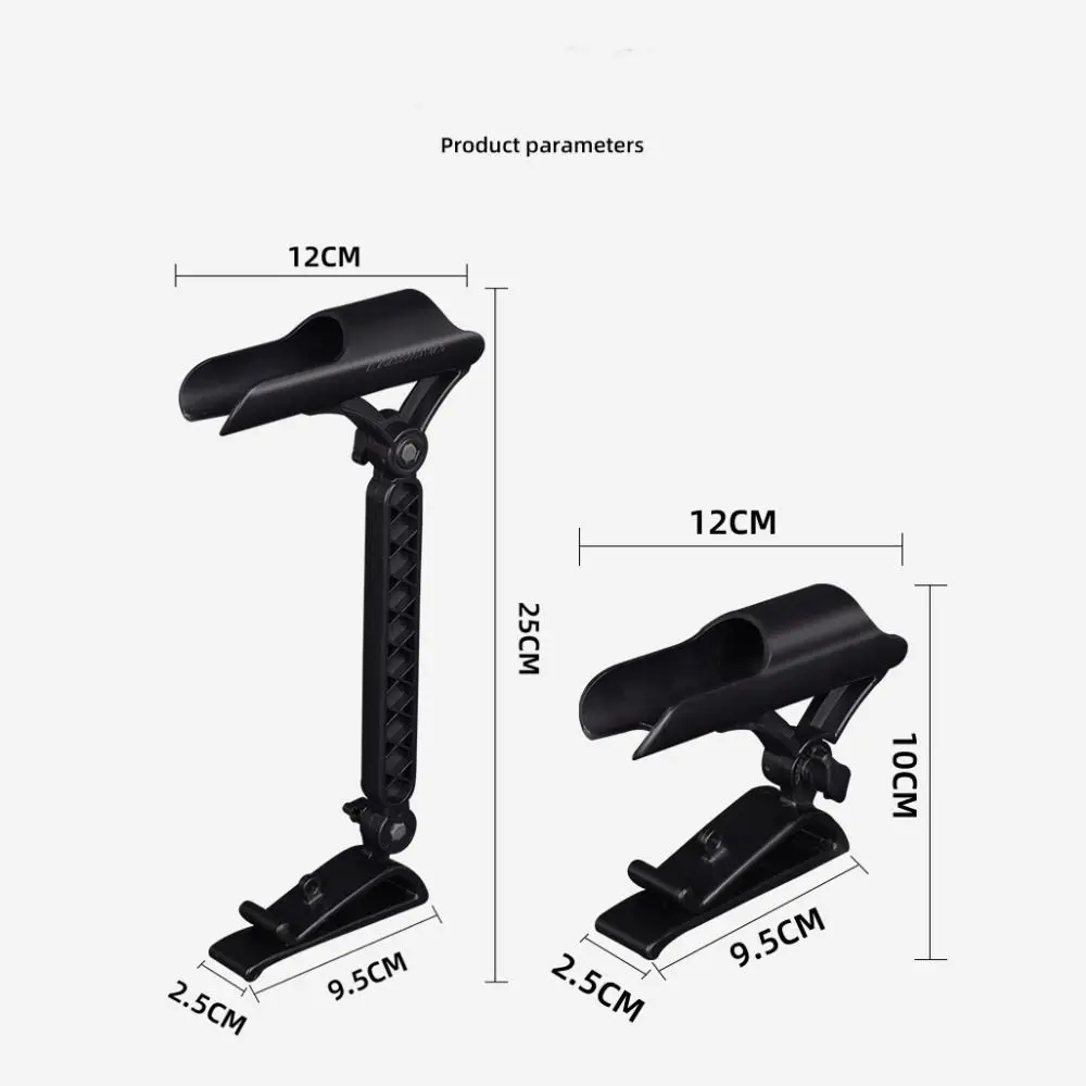 Clip on Bucket Rod Holder Adjustable Quick Release Ice Fishing Holder Foldable Universal Ice Fishing Pole Holder - Image 6