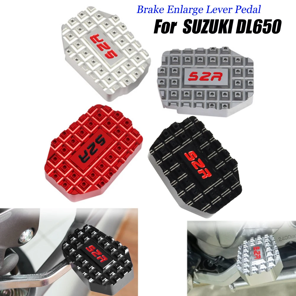 

For SUZUKI DL650 V-STROM DL 650 VSTROM Motorcycle Rear Foot Brake Lever Pedal Enlarge Extension Peg Pad