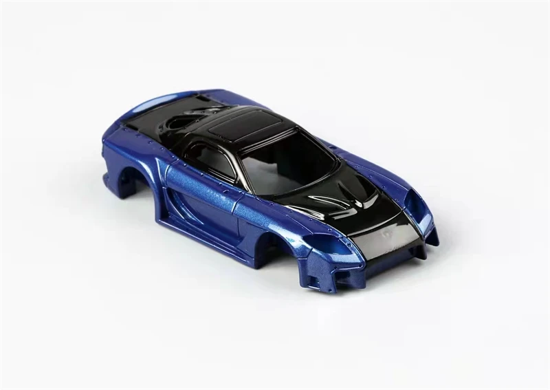 YM 1:64 Mazda RX7 Veilside Fortune 7 Resin Model Car