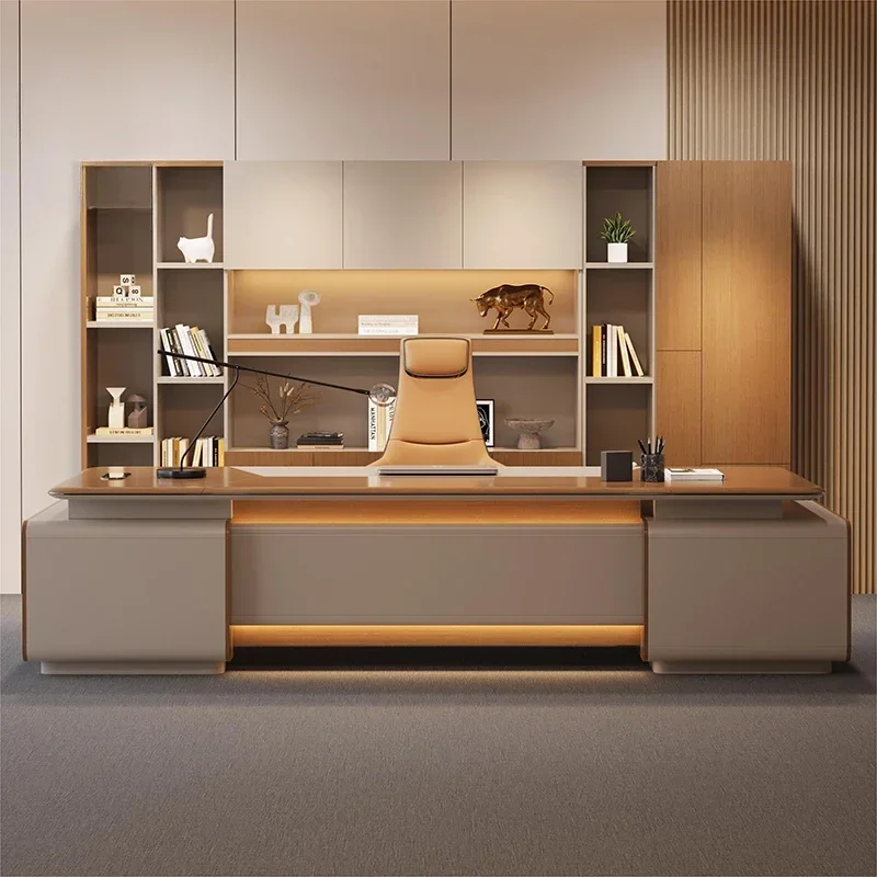 

Деревянные компьютерные офисные столы, угловые столы для хранения, современный менеджер, офисные столы с ящиками, простой дизайн, мебель Escritorio LLOD