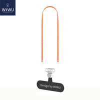 WiWU Crossbody Strap for iPhone 17 Pro Max Pro Air Braided Nylon Durable Strap for iPhone 17 Air Adjustable Length