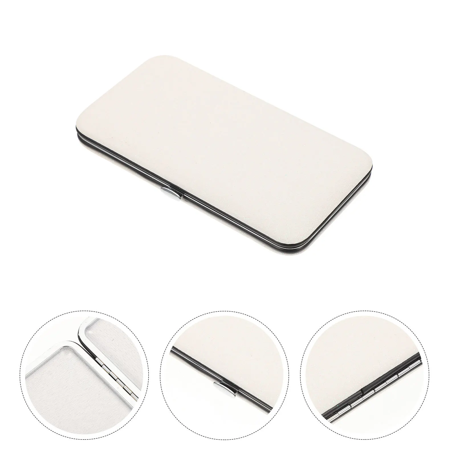 Organizador de pinzas de pestañas, bolsa de almacenamiento, soporte portátil para herramientas de maquillaje, bolsa organizadora de viaje, soporte práctico