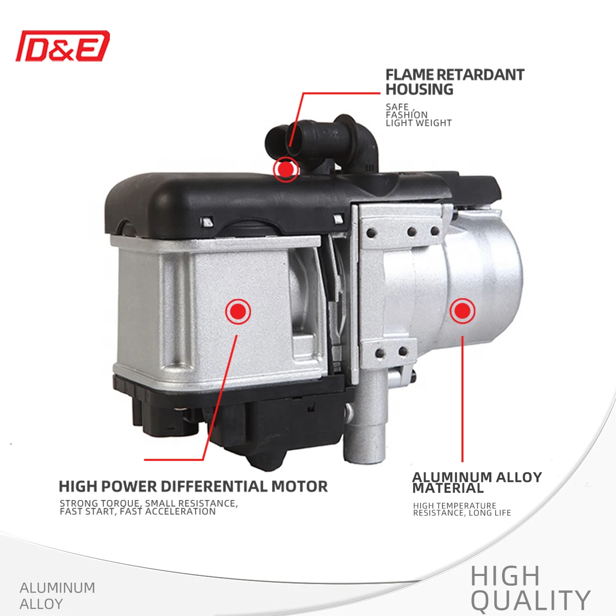 Precalentador de refrigerante del motor 5kw 12v/24v Calentador de agua diésel Calentador de estacionamiento líquido refrigerante
