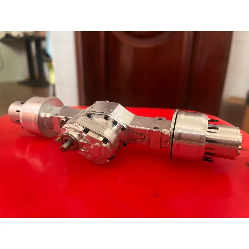 سبائك الألومنيوم CNC المحور الأمامي/الخلفي لتخفيض العجلات ل 1/14 تاميا مركبة يتم التحكم بها عن بُعد سكانيا 770S فولفو مرسيدس بنز أكتروس مان قطع غيار السيارات