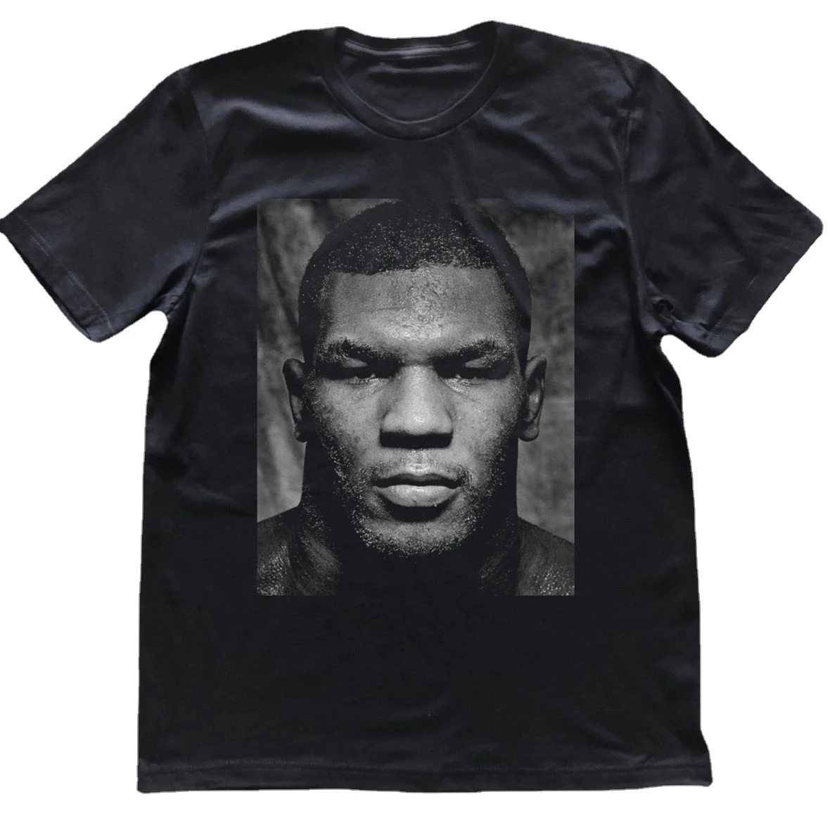 

Summer Cotton Short Sleeve O-Neck Mens T Shirt New S-5XL Young Boxing Champion Mike Tyson Portrait Printed Fans T-Shirt hot sale