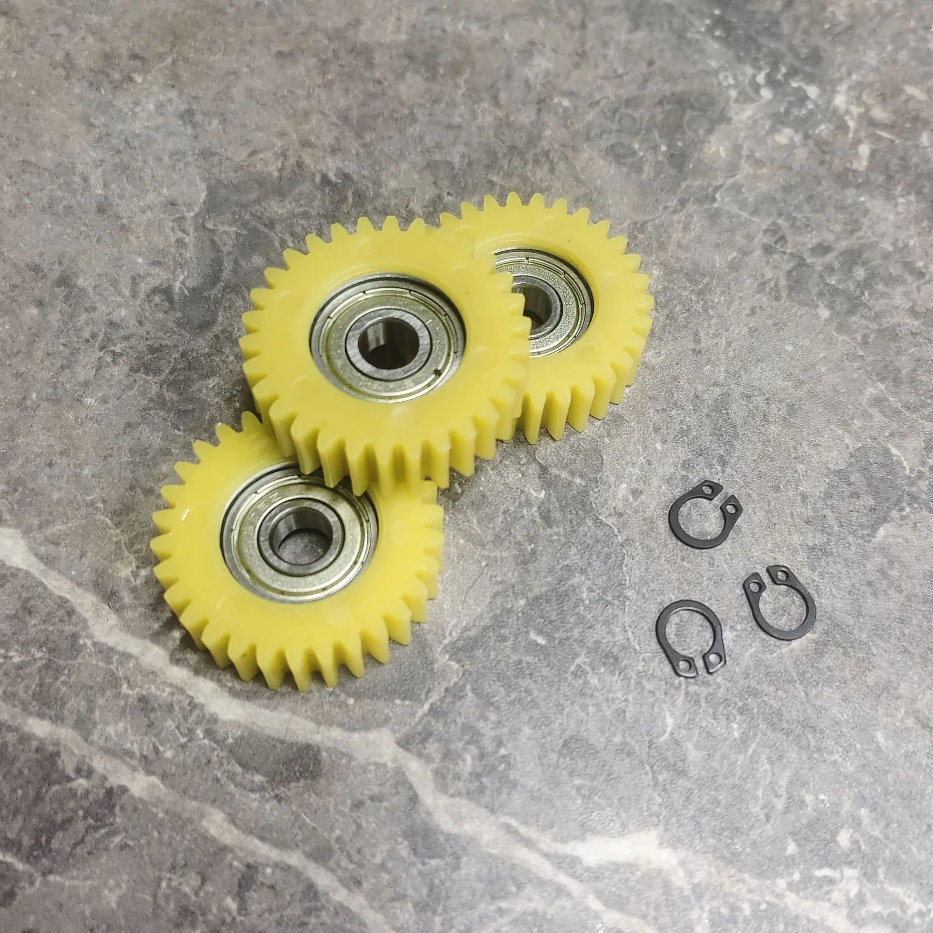 3Pcs 30T 40x12mm E-Bike Nylon Gear 608 Bearing Shaft Hole 8mm Electric Bicycle Planetary Gears Motorcycle Cog Wheel Parts