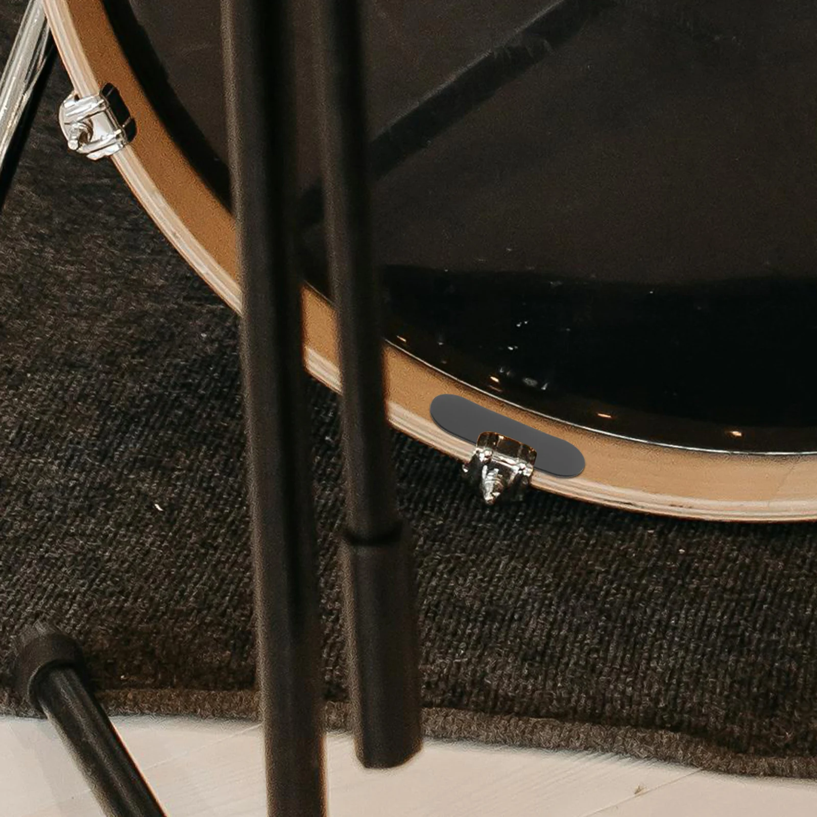 

Drum Ring Protection Sticker Shield Pads Drumhead Patches Pedal Damper Silicone Dampening Bass Mute Hoop Guard Kick for