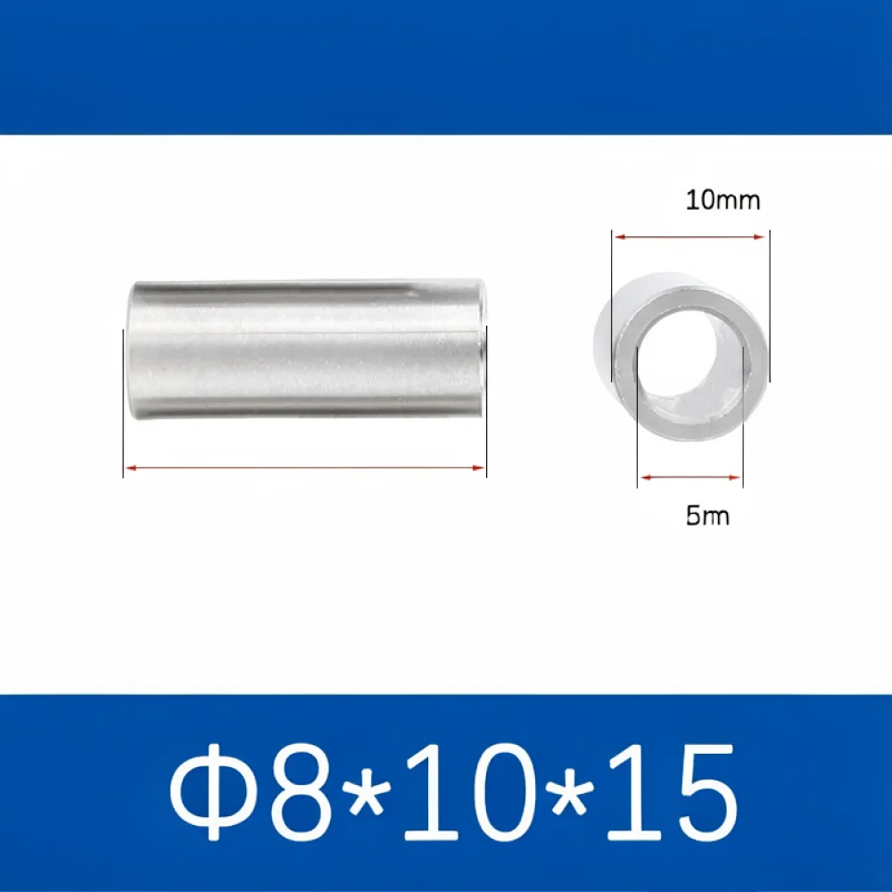 304 Stainless Steel Cylindrical Bushing Sleeve Spacer For Kaelide Industrial Machinery Transmission Support Part