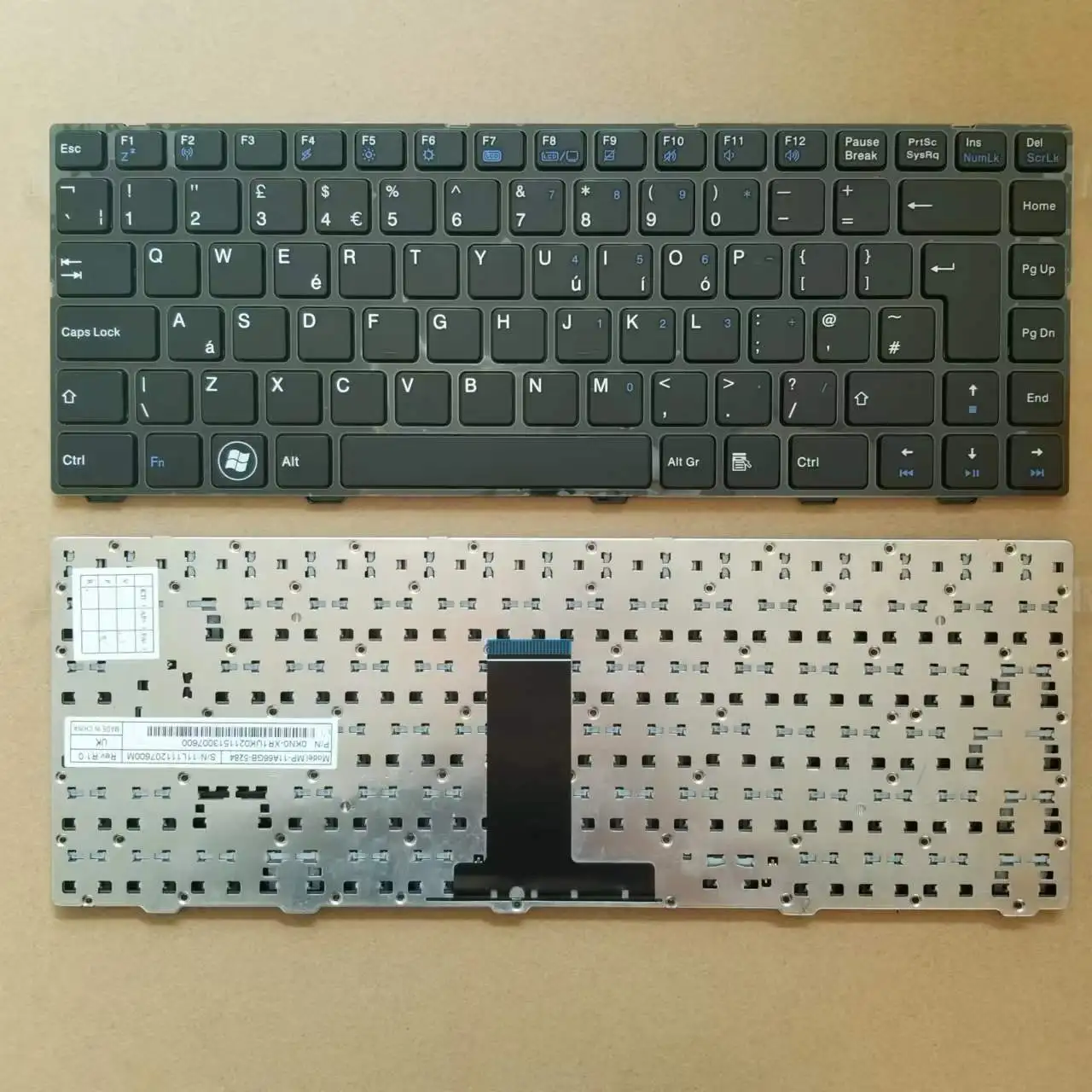 

Новая английская клавиатура для Asus F80, F80S, F80CR, F80Q, F80L, F81, F81S, F83, британская раскладка с черной строчкой