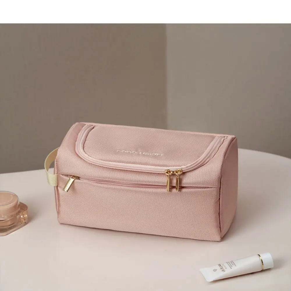 Digital Storage Bag Handbag Wash Bag Large Capacity Oxford Portable Waterproof Wear-resistant Makeup Bag