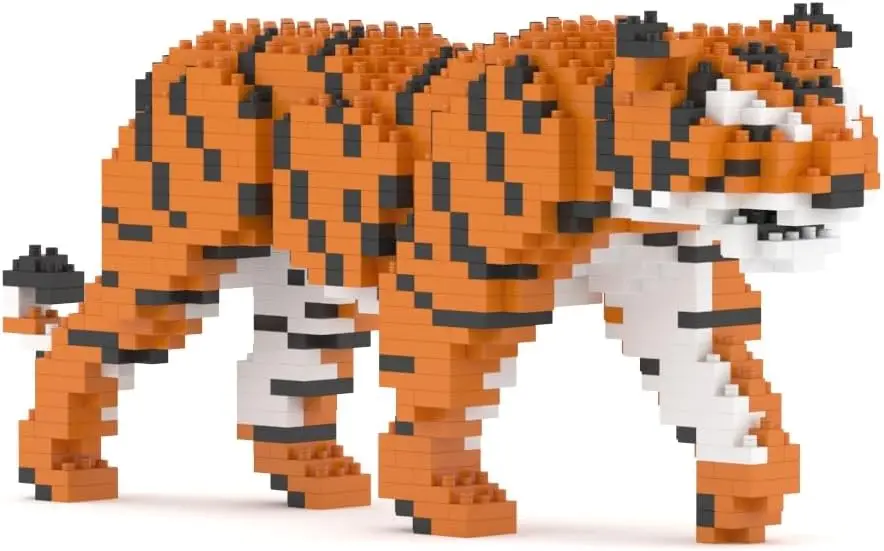 

Tiger 01S | Animal Plastic Building Blocks | Age 14+