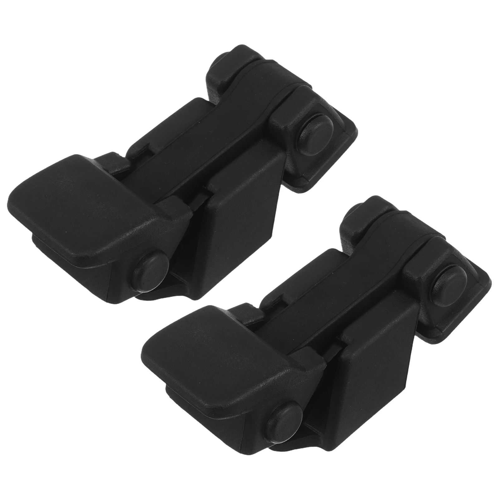 

Hood Latch Locking Bumper Stop Prop Rod Clip Catch Black 2007-2017 Durable Rubber Engine Hood Accessory