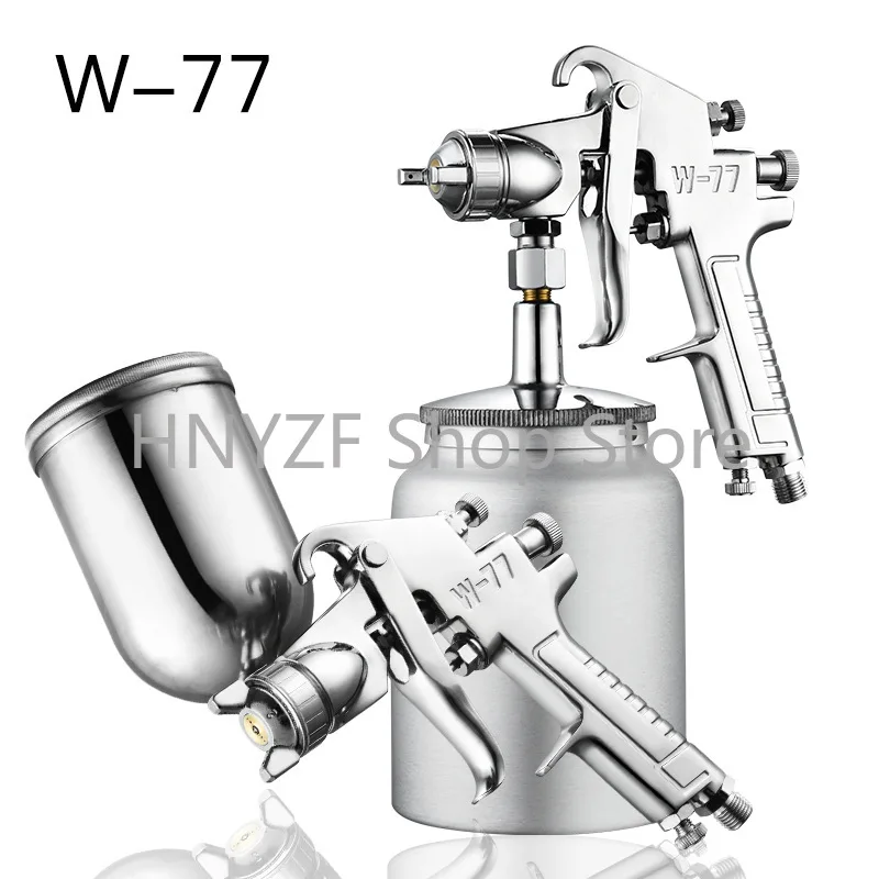 

W-77 Car Primer Furniture Paint Exterior Wall Stone-like Paint Spray Gun High-Intensity Atomizer Quality Pneumatic