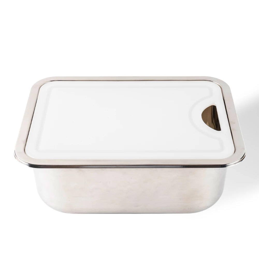 

Wholesale Hand Wash Basin Stainless Steel RV Kitchen Sink With Cover For RV Caravan Camper Yacht Boat