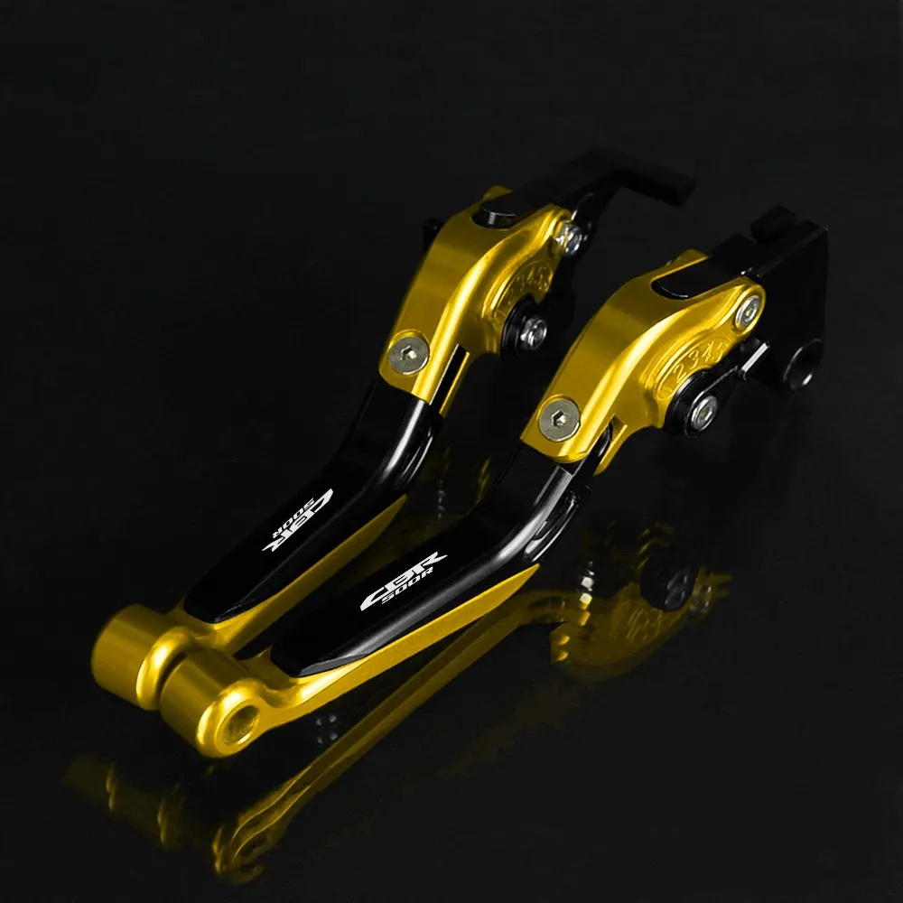 دراجة نارية CNC لهوندا CBR500R 2013-2018 2017 2016 2015 2014 قابل للتعديل للطي قابلة للتمديد دواسة فرامل العتلات مقبض CBR 500R