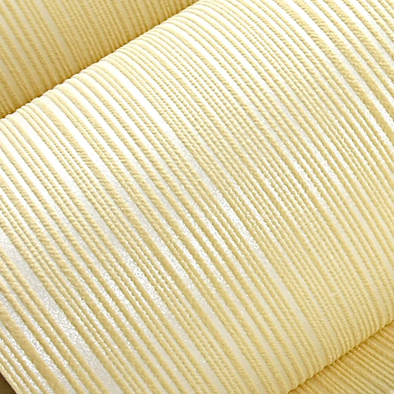 Modern Simple Vertical Stripe Wallpaper Solid Color Nonwoven Wallpaper For Bedroom Living Room Sofa TV Background Sticker Muraux