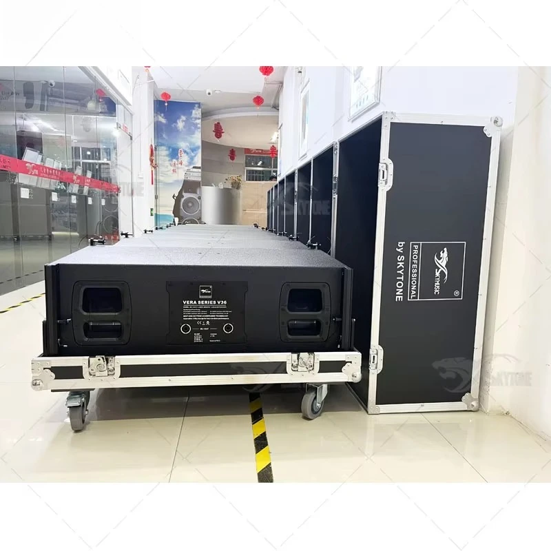 VERA36+ 3 Way Pro Audio Dual 12 Inch  Indoor and Outdoor Show Pro Audio Sound System Line Array Speakers