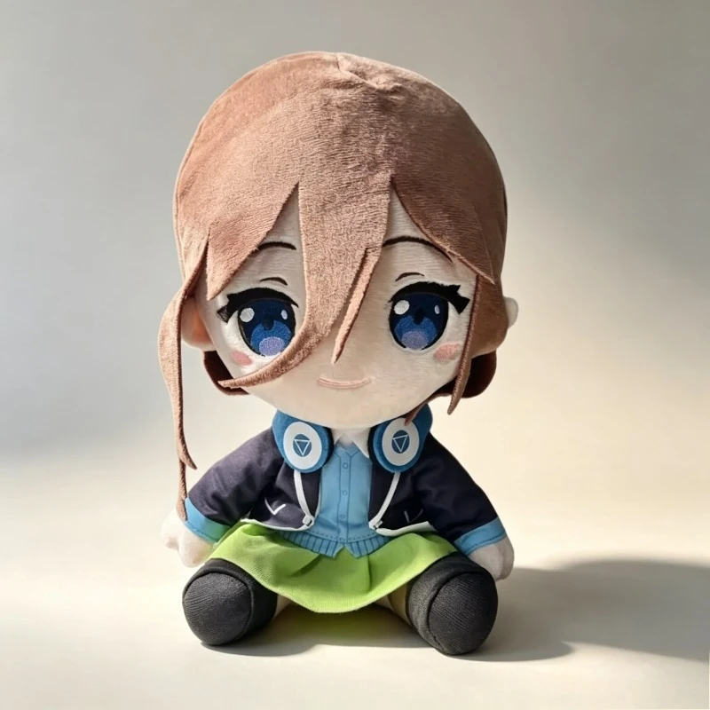 Hot The Quintessential Quintuplets Nakano Nino Nakano Miku Anime Plush Soft Pillow Plush Toys Gifts Cartoon Figures Plush Toy