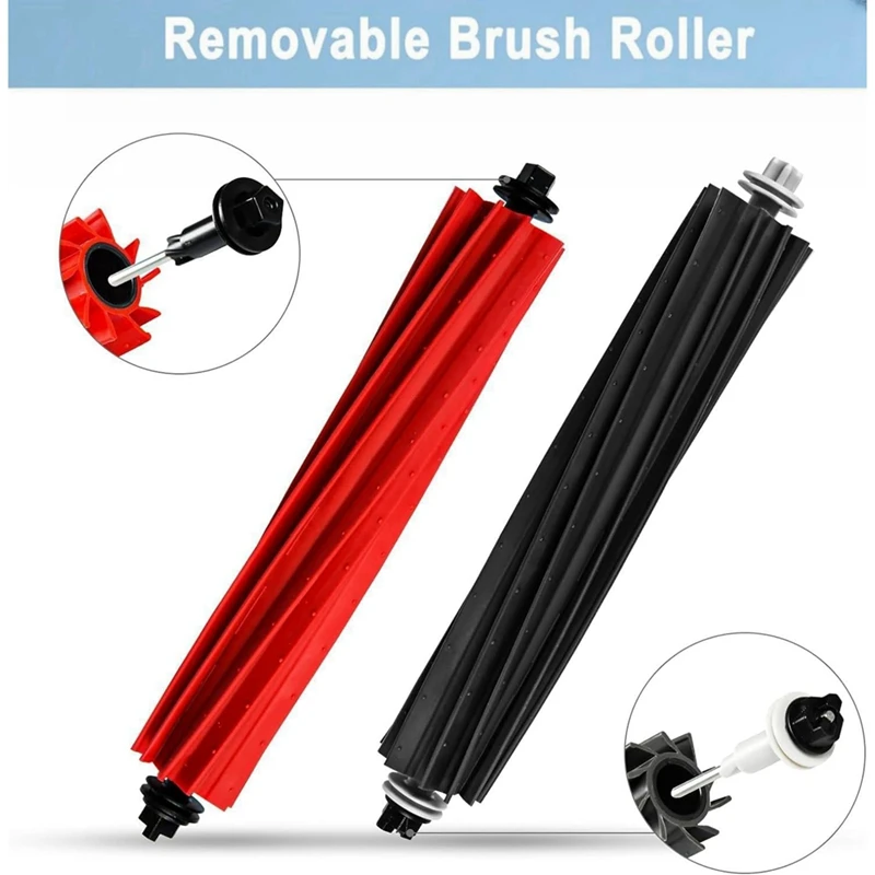 Xiaomi Roborock Q5 Pro/Q5 Pro Plus/Q8 Max/Q8 Max Plusロボット掃除機用ABUDメインサイドブラシ、Hepaフィルター、モップパッド交換