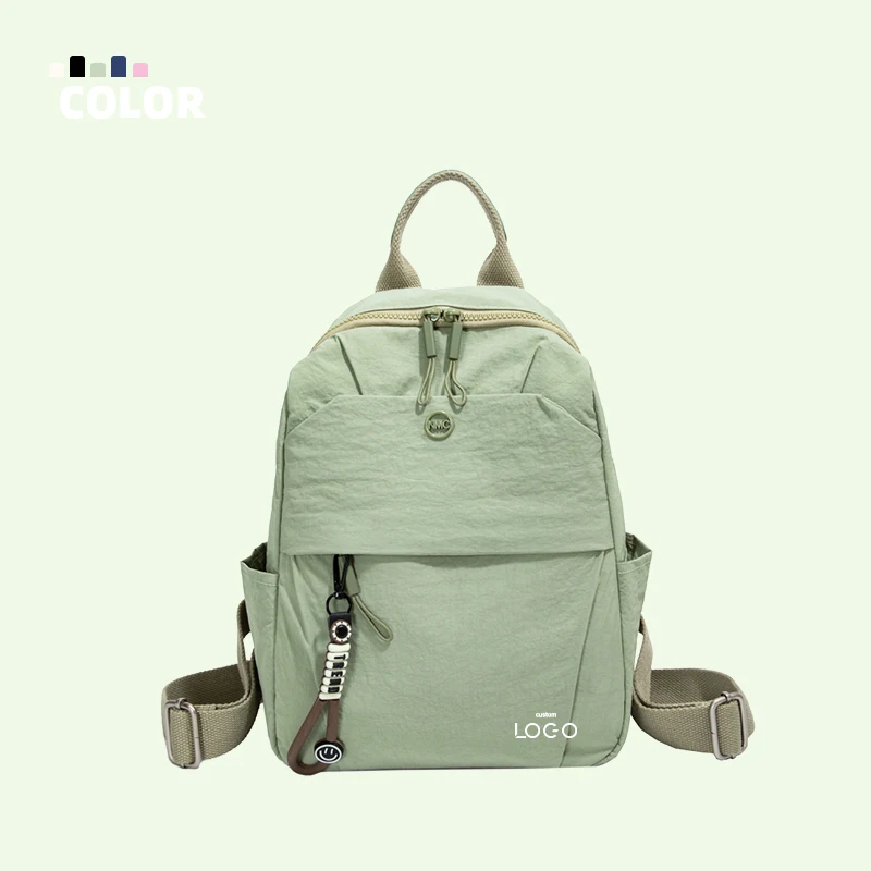 

High-end customized logo backpack, ultra-light, high-end sense of commuting to work, small and lightweight personalized diy