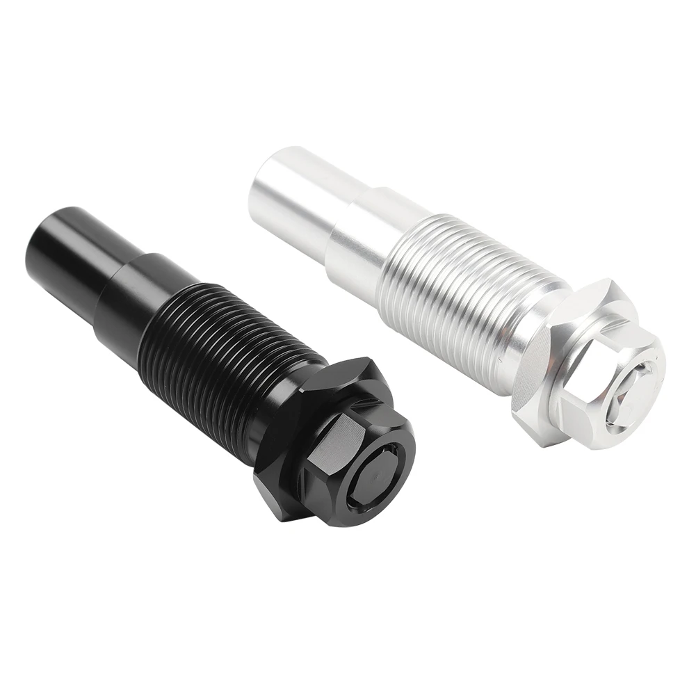 Aluminum Motorcycle Timing Cam Chain Tensioner Adjuster For Polaris RZR S 1000 570 General 1000 Black/Chrome