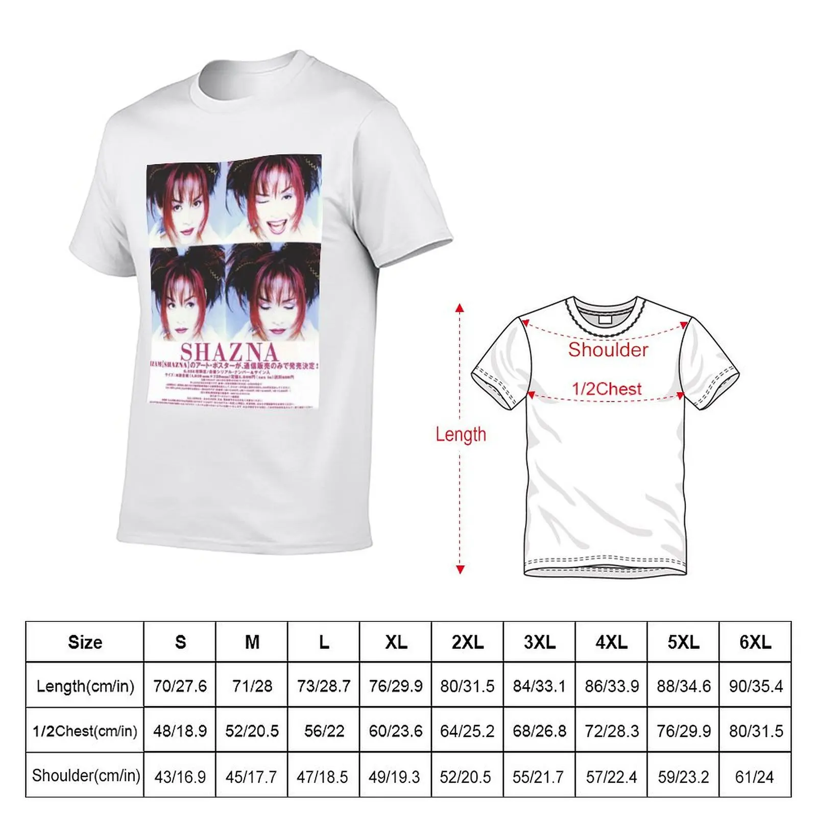 Shazna T-Shirt mens graphic t shirts t shirts for man cotton funny man tshirt T-shirt