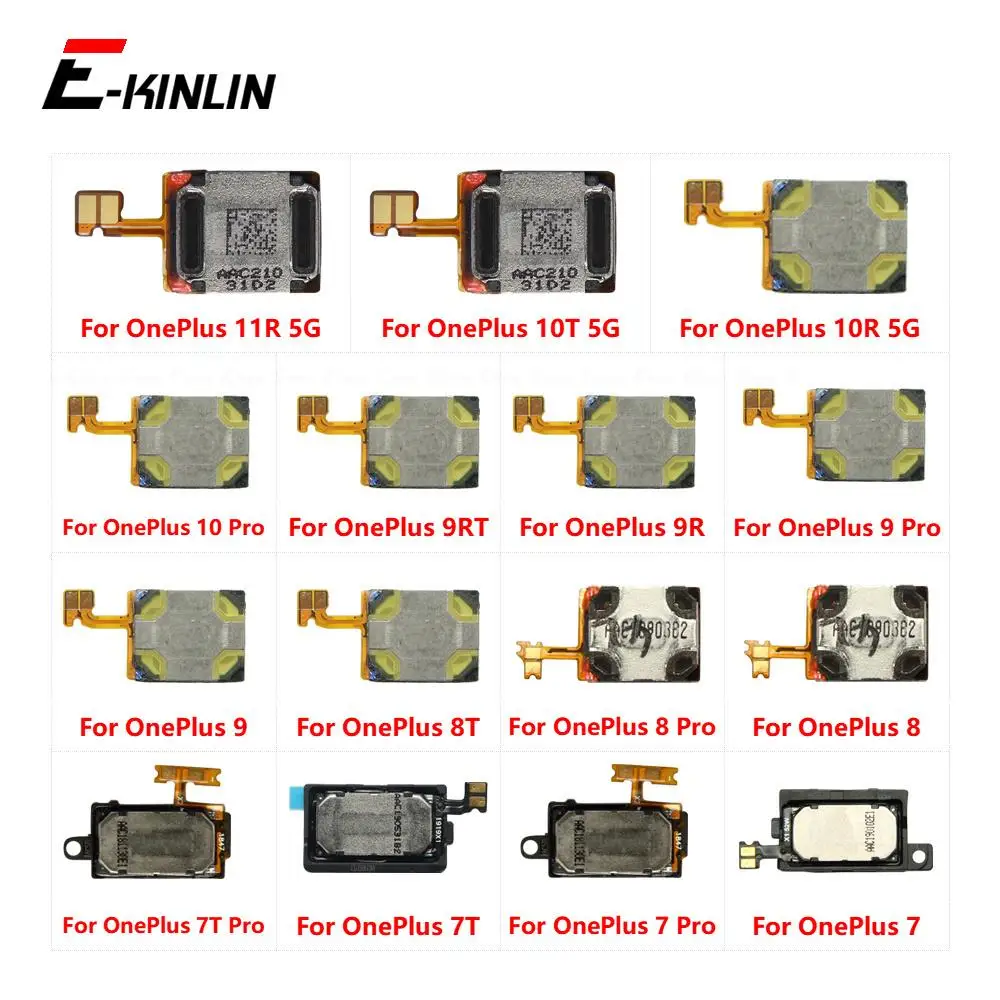 Top Earpiece Ear Speaker For OnePlus 10R 10T 11R 9RT 9R 9 8 7 7T 10 Pro 8T Replacement Parts Receiver Earphones