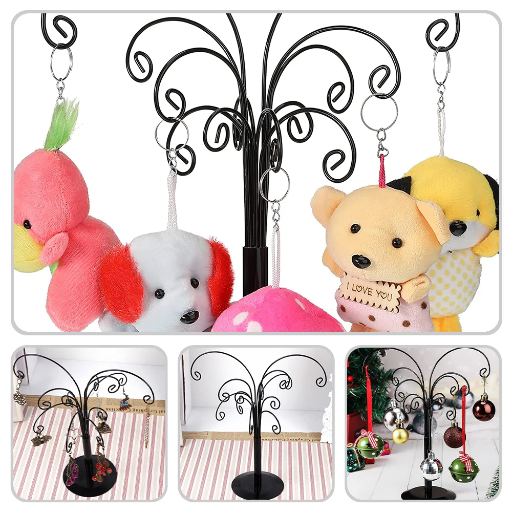 

Iron Earrings Storage Rack Creative Jewelry Organizer Anti-Tangle Earrings Display Stand Durable Jewelry Display Organizer