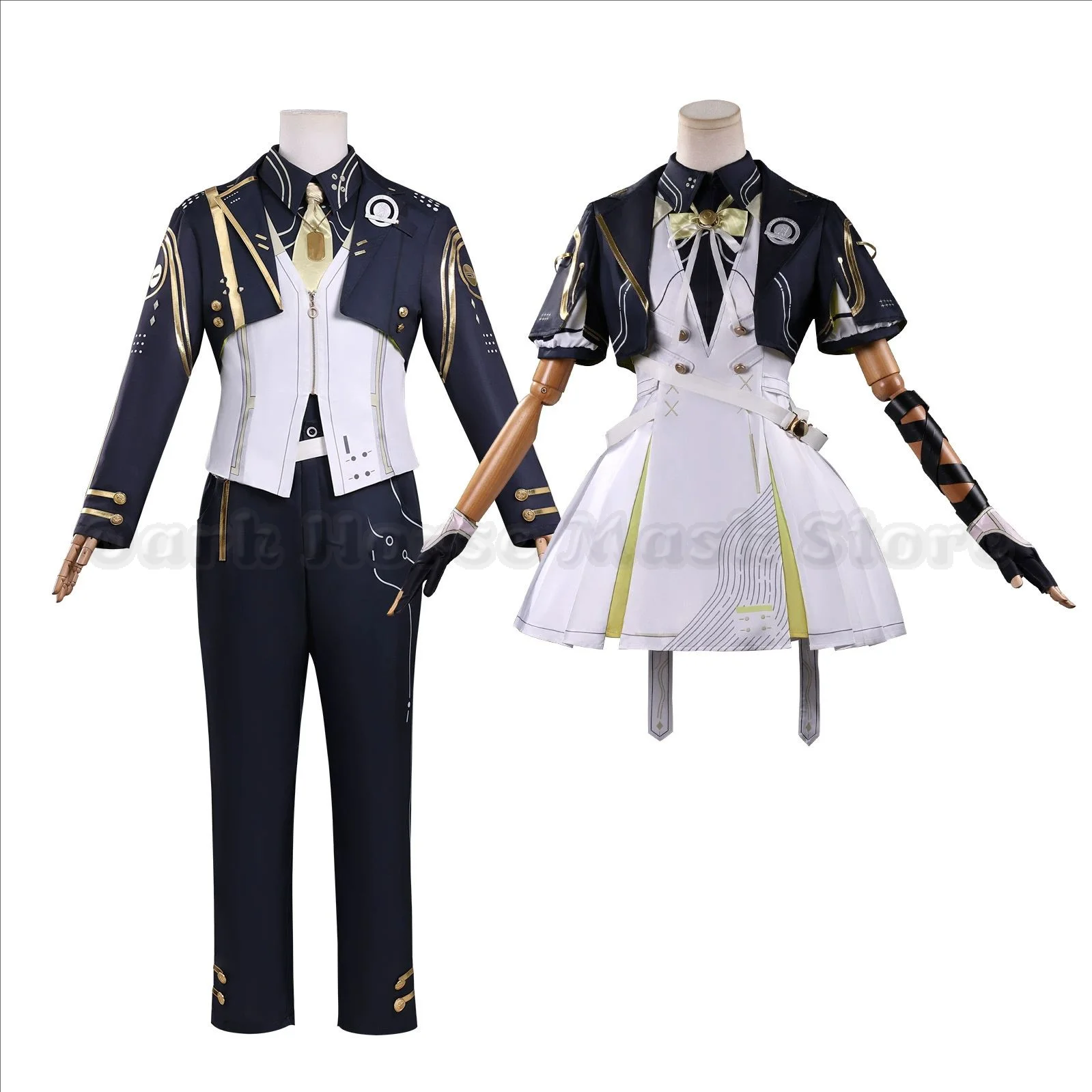 Wuthering Waves Rover Cosplay-Kostüm für Damen und Herren, Perpetual Spark Rover Cosplay-Kostüm, Wuwa Rover Cosplay-Kostüm, Uniform
