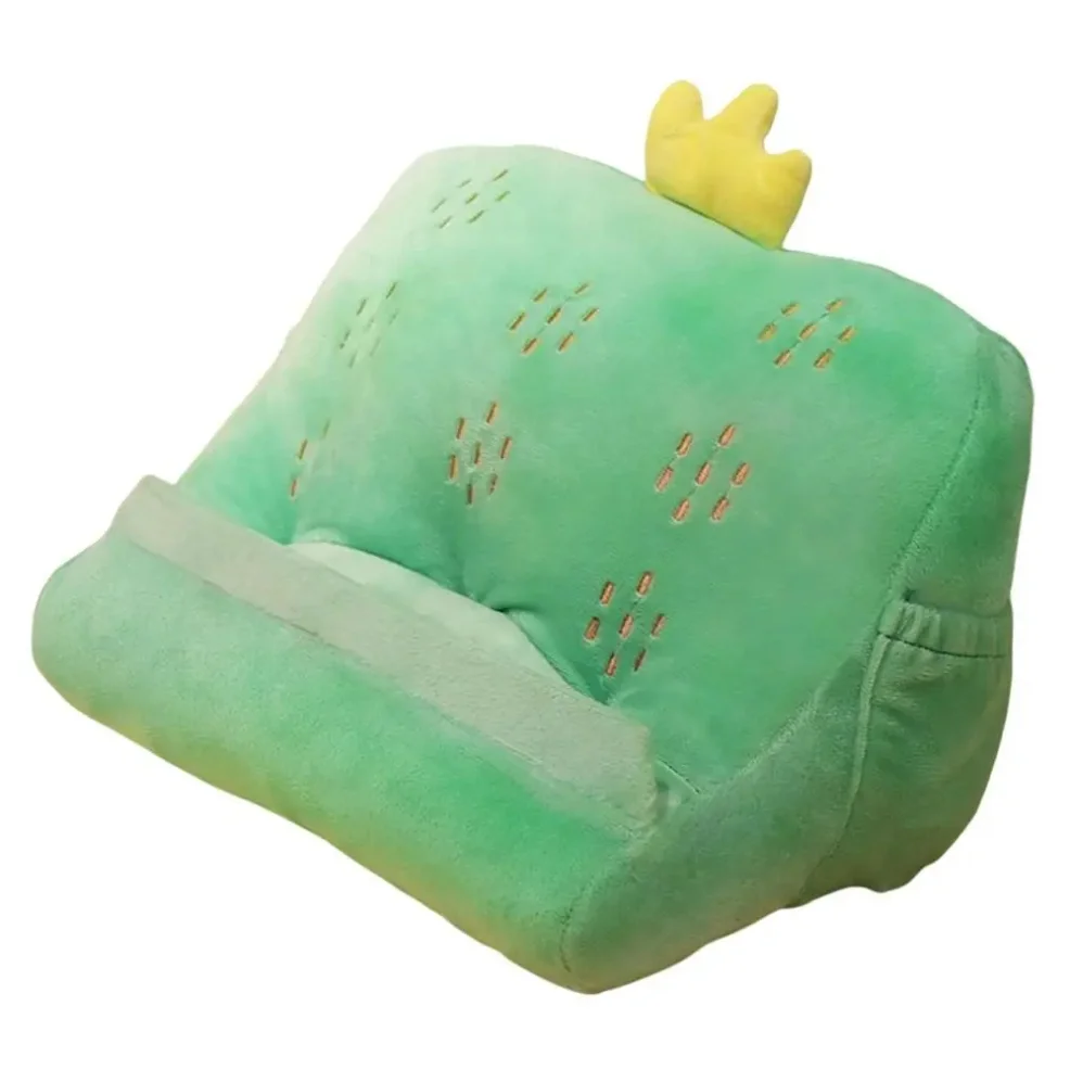 새로운 과일 스타일 태블릿 스탠드 내구성 편안한 베개형 폰 홀더 범용 소프트 폰 독서 브래킷 침실용