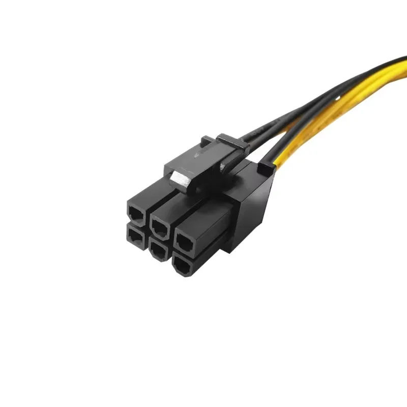 PCIe GPU Extension Cable 6Pin Male to 6+2Pin 8Pin Male Adapter Wire for Graphics Card PSU