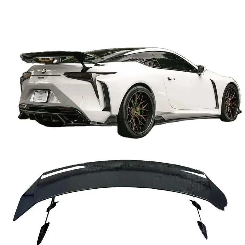 Wholesale Carbon Fiber Vol style Rear Wing For Lexus LC500 LC500H Rear Spoiler Trunk Lip Flap Performance Kit