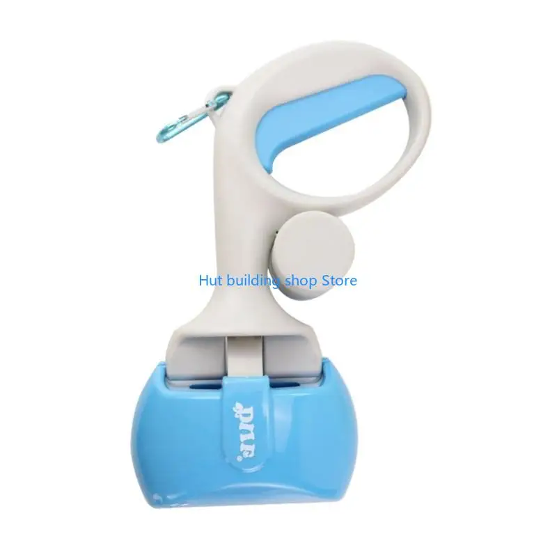 

T21C Portable Scooper Dog Wastemer Chemer с крючком для поводки для какалы для сумки.