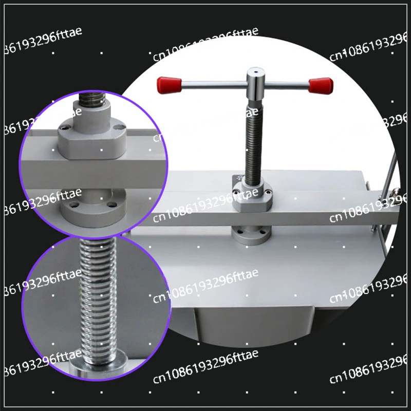 Manual Document Voucher Binding Machine A3 A4 A5 Flattening Machine Paper Press Bills/Checks/Brochures/Nipping Machine