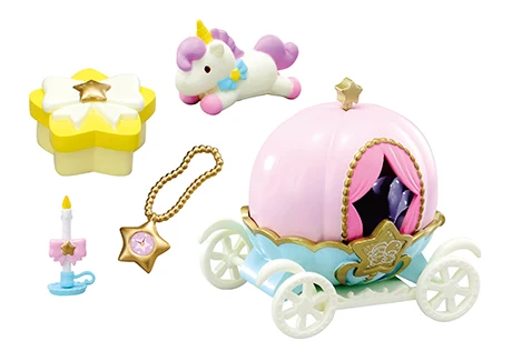 Japan CANDY TOY Re-ment Sanrios Little Twin Star Party Capsule Toys Blind Box Gashapon Model Toy Table Ornament