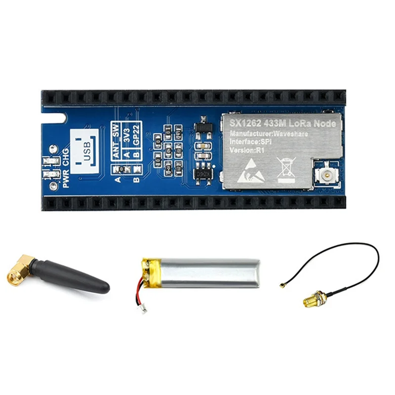 

B47C для Raspberry Pi Pico LORA плата расширения узла Sx1262 модуль платы расширения поддержка протокола Lorawan