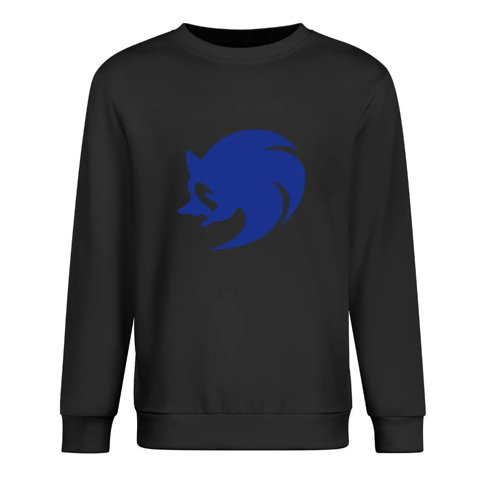

Modern Sonic Icon Blue Pullover men clothing anime clothes men's clothing fashion men oversize sweatshirt