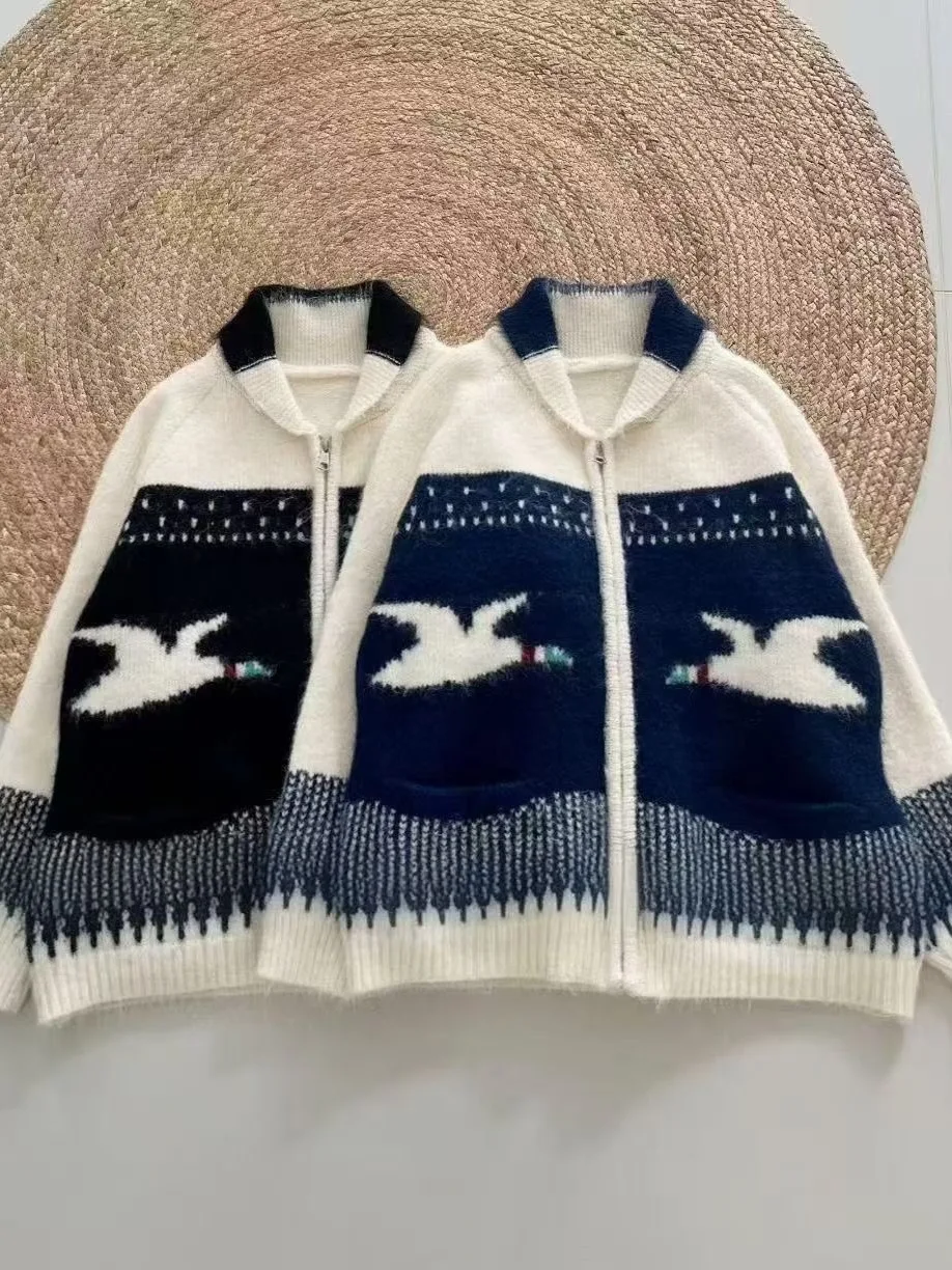 

Southward Flng Wild Goose повседневный вязаный свитер женский осенне-зимний свободный утягивающий верхняя одежда ленивый Sle топ