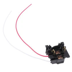 Black Car H7 Low Beam Lamp Full Beam Headlight Bulb Holder Adapter Harness Fit Bulb Socket Plug For 2 MK2 3 MK3