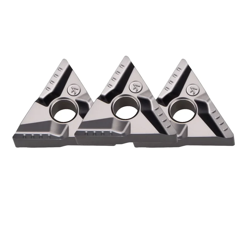 

HUAZHICHUN Groove triangular grooved CNC blade TNMG160404R/L-VF FSCT3000 cermet